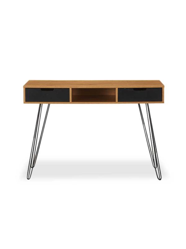 Juno Desk is a stylish desk, with strong hairpin legs
